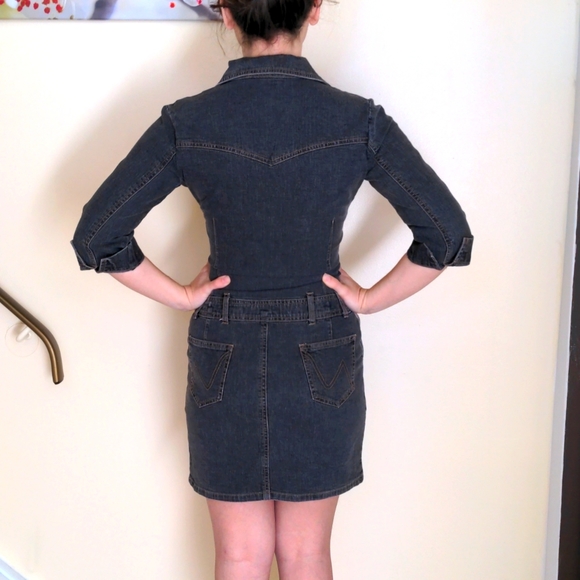 Dark Denim dress - Picture 2 of 3